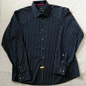 Stone Rose Black Rivet Collection long-sleeve XXL